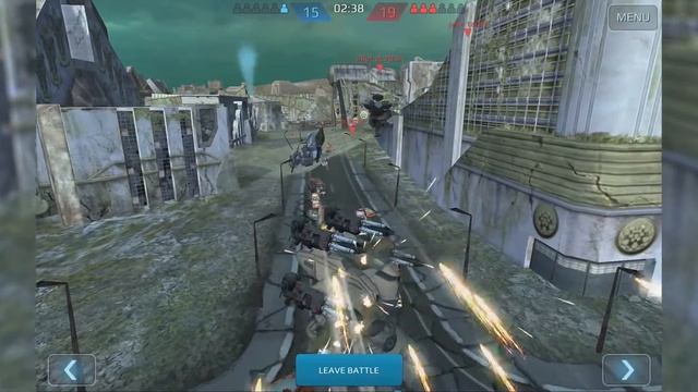 War Robots Game play- Nvidia Shield Tablet смотреть онлайн