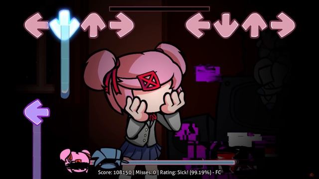 Friday Night Funkin' Doki Doki Takeover Plus + Bad Ending Unfair Update (FNF Mod) (Monika/DDLC) смотреть онлайн