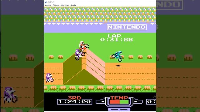 NES Excite Bike ..........walkthrough смотреть онлайн