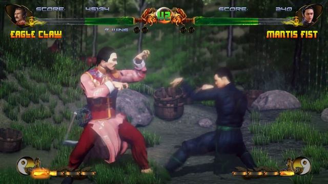 [Shaolin vs Wutang] Gameplay - Eagle Claw / Arcade mode [No Commentary] смотреть онлайн