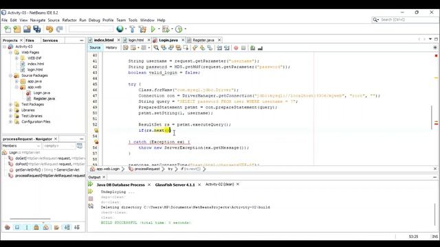 Activity 04: Building a Java Servlet page with session support смотреть онлайн