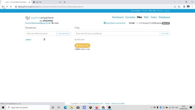 Chapter 7 Sisbar - Cloud Computing Django PythonAnywhere смотреть онлайн