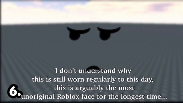 TOP 15 WORST ROBLOX FACES | Rating Roblox faces (My Opinion) смотреть онлайн