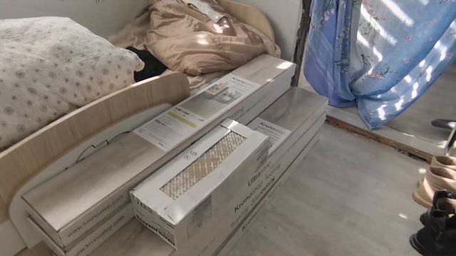 Ремонт - зал, прихожая в хрущевке🛠️не тот ламинат/6 заявлений в администрацию, часть 3🧱 смотреть онлайн