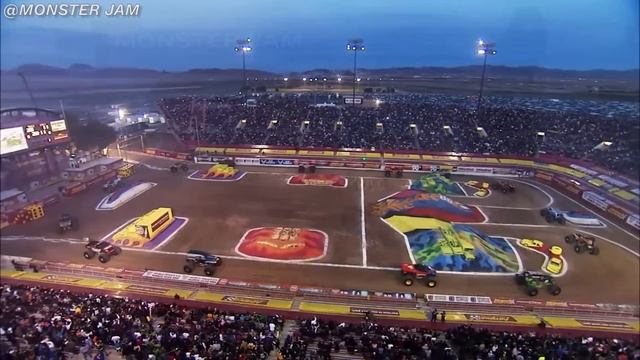 The History Of Monster Jam Path Of Destruction Tour смотреть онлайн
