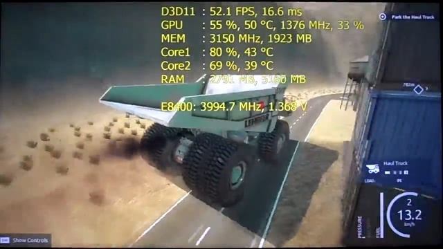 Giant Machines 2017 - C2D E8400 - 4GB - GTX 750 Ti - 1080p Test смотреть онлайн