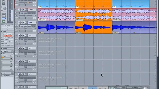 Samplitude Basics 31:Split & Duplicate Objects. смотреть онлайн