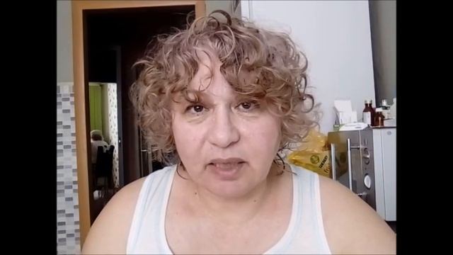 Как я массирую кожу головы солью))) Тестирую препарат для кудрей)))) смотреть онлайн