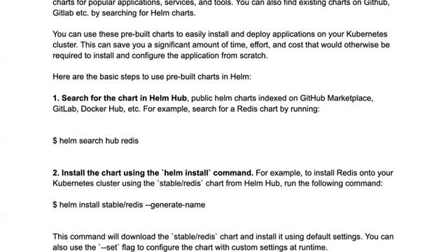 3. prebuilt charts in helm смотреть онлайн