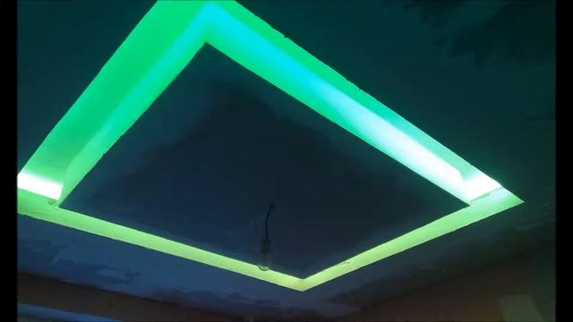 потолок светодиодная лента смотреть онлайн