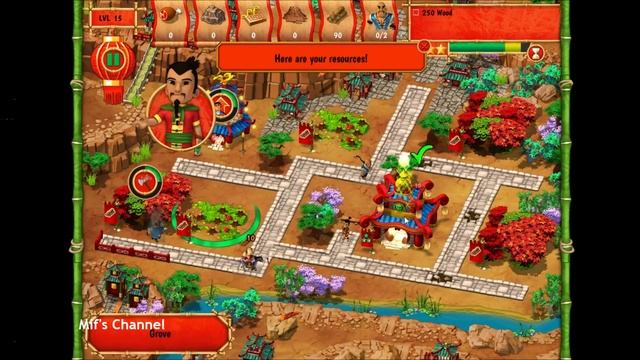 Monument Builders Great Wall of China Level 15 смотреть онлайн