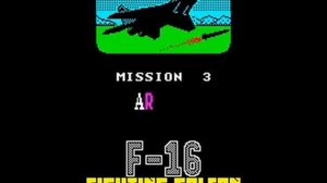 F-16 Fighting Falcon Walkthrough, ZX Spectrum