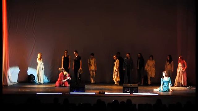 День колледжа 2017 - отрывок из Notre Dame De Paris смотреть онлайн