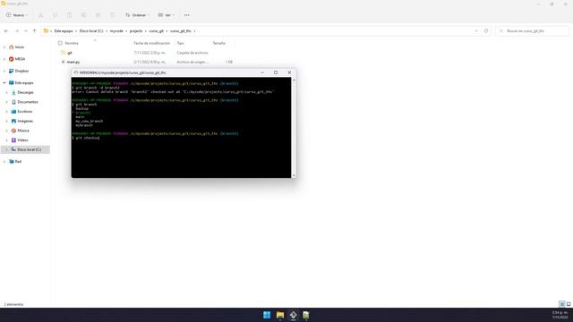Solución (FIX): GIT: error: Cannot delete branch 'XXX' checked out at 'XXXX' смотреть онлайн