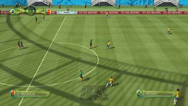 FIFA World Cup 2014: Brazil vs Cameroon (Group A) Simulation (EA FIFA World Cup 2014 Brazil) смотреть онлайн