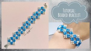 Мастер-класс: Браслет из бисера и бусин в форме риса | Tutorial: A bracelet made of beads