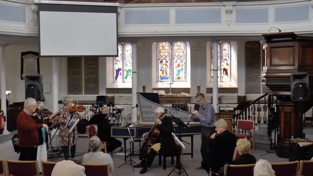 Heinichen Ensemble play Stölzel Concerto in E minor смотреть онлайн