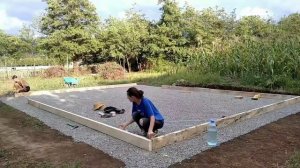 Опалубка для плиты фундамента | Строительство дома своими руками с нуля