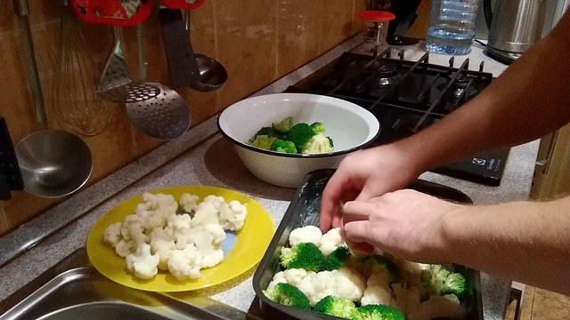 Запеканка с брокколи и цветной капустой/ПП рецепты ? смотреть онлайн