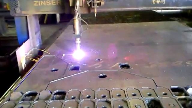 Плазмено рязане на машина Zinser. 21 08 2013 смотреть онлайн