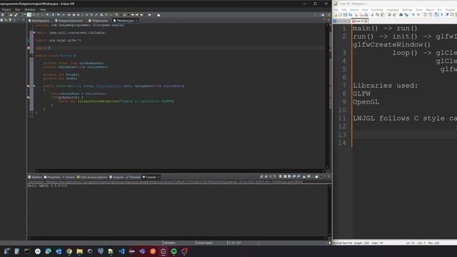 Java Game Development - Part 02 LWJGL Engine Setup - Game Making in Java смотреть онлайн