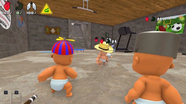 Baby Mario and Luigi FLOOD Evil Daddy BOWSER'S House! смотреть онлайн