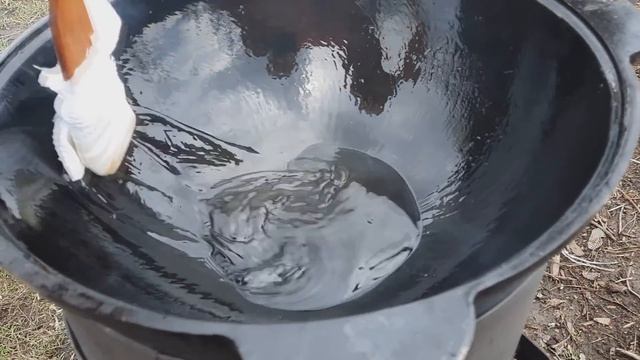 ТЕПЕРЬ ГОТОВЛЮ ТОЛЬКО НА УЛИЦЕ/МОЙ ПЕРВЫЙ КАЗАН С ПЕЧЬЮ/ПРАВИЛЬНЫЙ ОБЖИГ смотреть онлайн