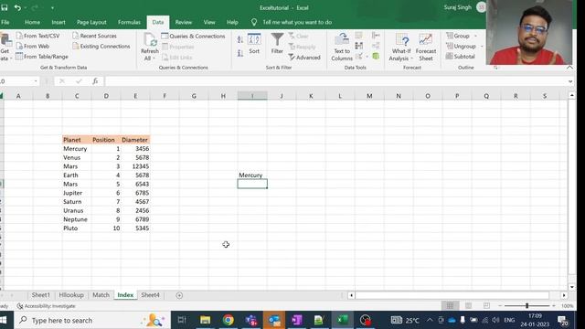 MATCH & INDEX Function in Excel| VLOOKUP Alternative | Best and Simple explanation excel video смотреть онлайн
