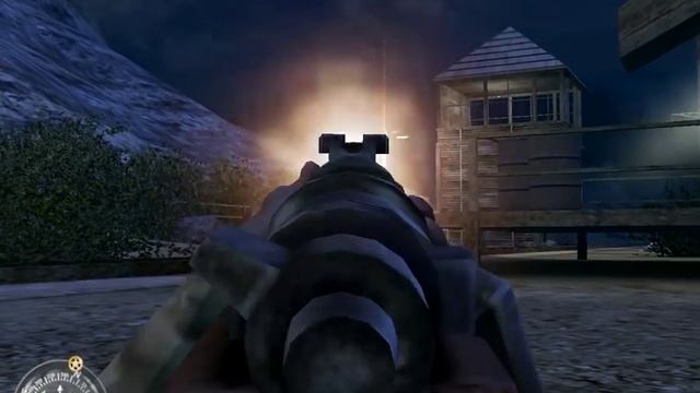 "Call of Duty 1: United Offensive", full walkthrough on Veteran, Part 6 - U.K. Campaign:Train Bridg смотреть онлайн