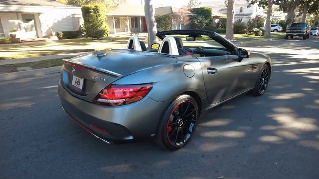 2018 Mercedes-Benz AMG SLC43 Studio Performance Red Art Edition смотреть онлайн