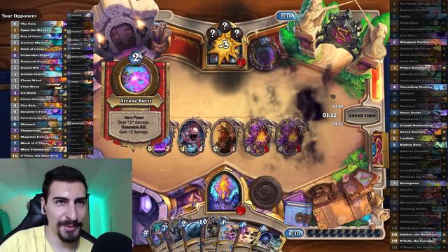 Hakkar Tickatus Highlander Control Quest Warlock! | Wild Season End | Mini-Set | Hearthstone смотреть онлайн