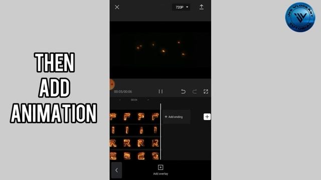 How to make fire text in capcut - capcut text editing tutorial смотреть онлайн