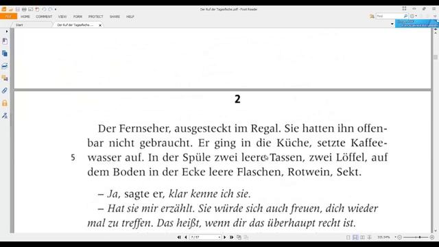 Учить немецкий язык B2 Geschichten Nach dem Besuch #1 смотреть онлайн