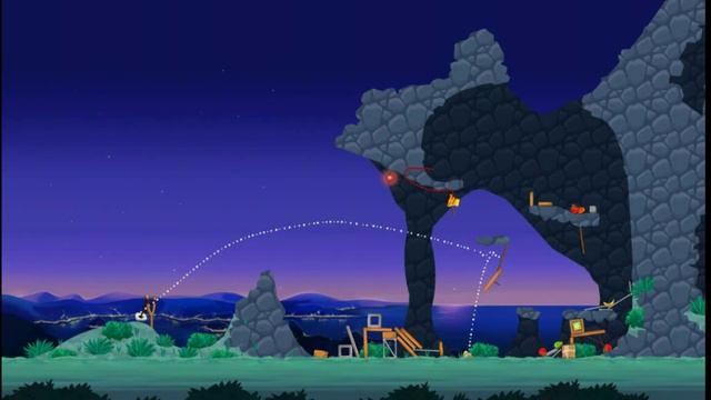 Mighty Eagle 100% Angry Birds Rio Rocket Rumble за 7 Перьев Прохождение Могучий Орёл 100% смотреть онлайн