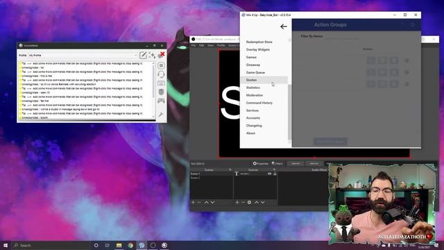 VOICE ATTACK Tutorial for MixItUp: Controlling OBS and chat смотреть онлайн
