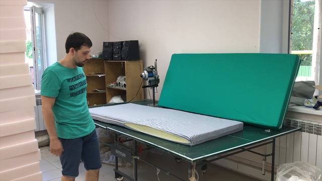 Матрас поролоновый, поролон вторичного вспенивания (ПВВ), чехол тик матрасный, на молнии смотреть онлайн