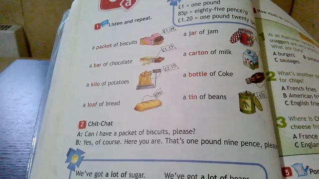 Spotlight 4. Учебник страница 46 упражнение 1 смотреть онлайн