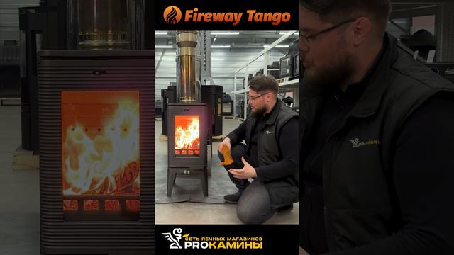 ОБЗОР ПЕЧИ FIREWAY TANGO НОВИНКА 2024 ГОДА + РЕГУЛИРОВКА ГОРЕНИЯ №13 #камин #печь #печькамин #fire4k смотреть онлайн