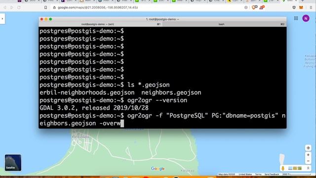 PostGIS Workshop: Importing GeoJSON and more смотреть онлайн