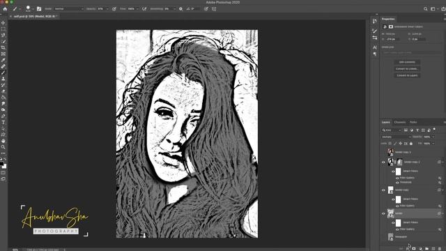 Effective and easy way to create Ink effect Pop Art in Photoshop смотреть онлайн