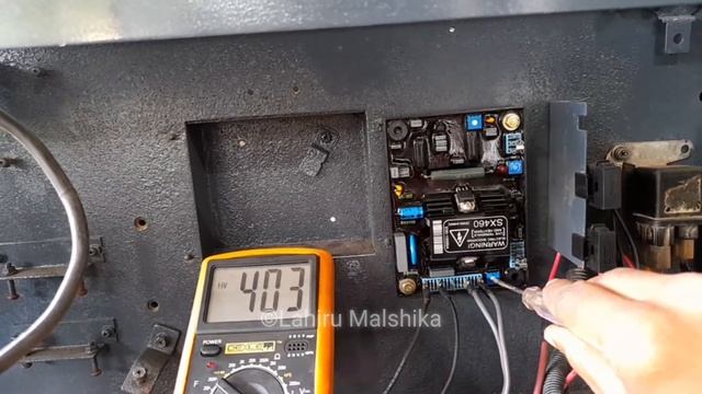 How To Adjusting Generator Voltage ? | Automatic Voltage Regulator | [GENERATOR AVR UNIT] | SX460 смотреть онлайн