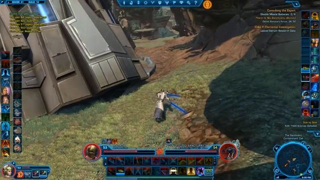 Star Wars The Old Republic Rise Of The Hutt Cartel Gameplay Part 17 (The Sanctuary Part II) смотреть онлайн