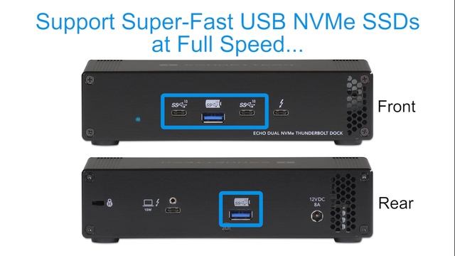 Echo Dual NVMe Thunderbolt Dock- Product Overview смотреть онлайн
