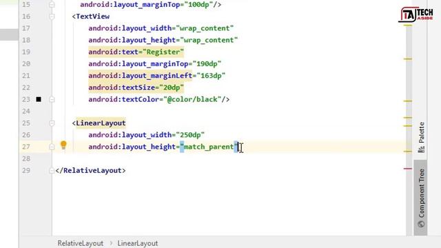 Simple Register/Sing up from create |Android studio 3.6 ||Tech Aside смотреть онлайн