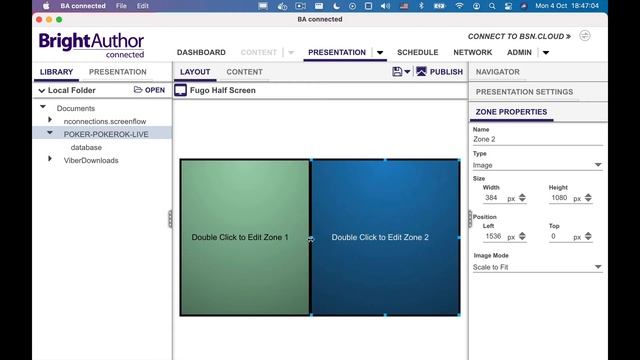 Create a Multi-Zone Presentation in BrightAuthor With Fugo Player URL and Live TV Stream смотреть онлайн