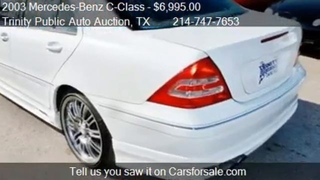 2003 Mercedes-Benz C-Class  - for sale in Dallas, TX 75208