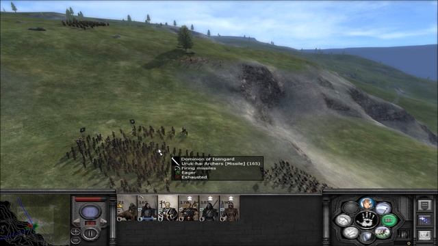 [51] Third Age Total War Divide and Conquer Isengard v3 VH/VH смотреть онлайн