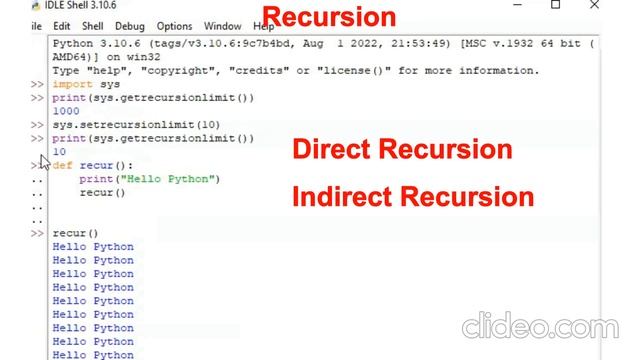 Recursion in Python | Class 12 chapter 6 | Introduction to Recursion for Beginners | In Hindi смотреть онлайн