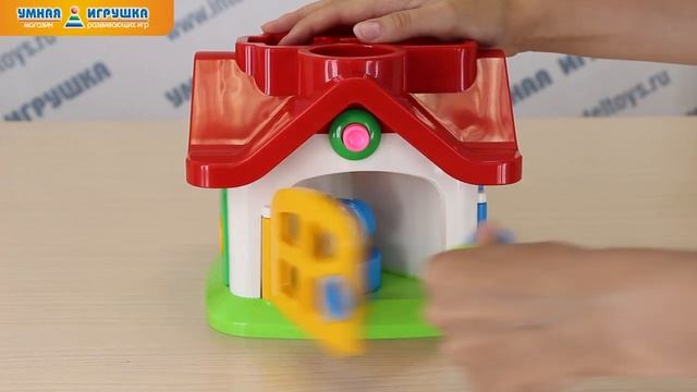 Сортер «Логический теремок» (в сеточке) смотреть онлайн