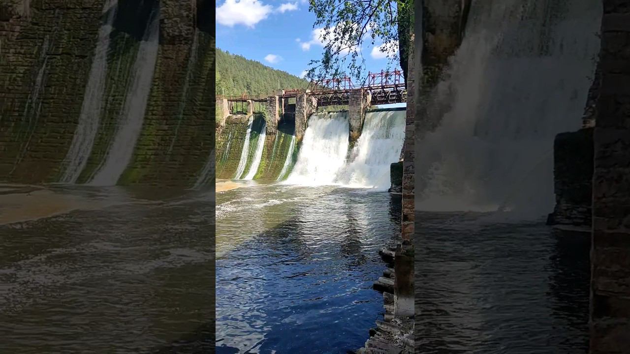ГЭС Пороги р. Б Сатка. #путешествие #урал #отдых смотреть онлайн